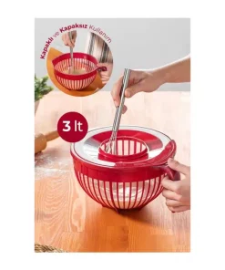 Alternative view of Bol mixeur avec couvercle en plastique 3L