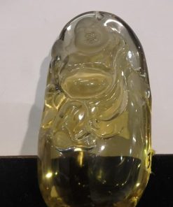 Pendentif Bouddha Citrine Véritable