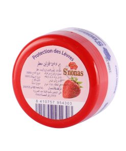 S&rsquo;nonas Crème Vaseline lèvres Fraise 15 g