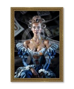 Tableau Alexandre Granger Girl Power II 49x69cm