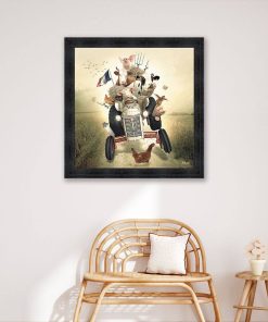 Alternative view of Tableau Animaux de la Ferme Sylvain Binet