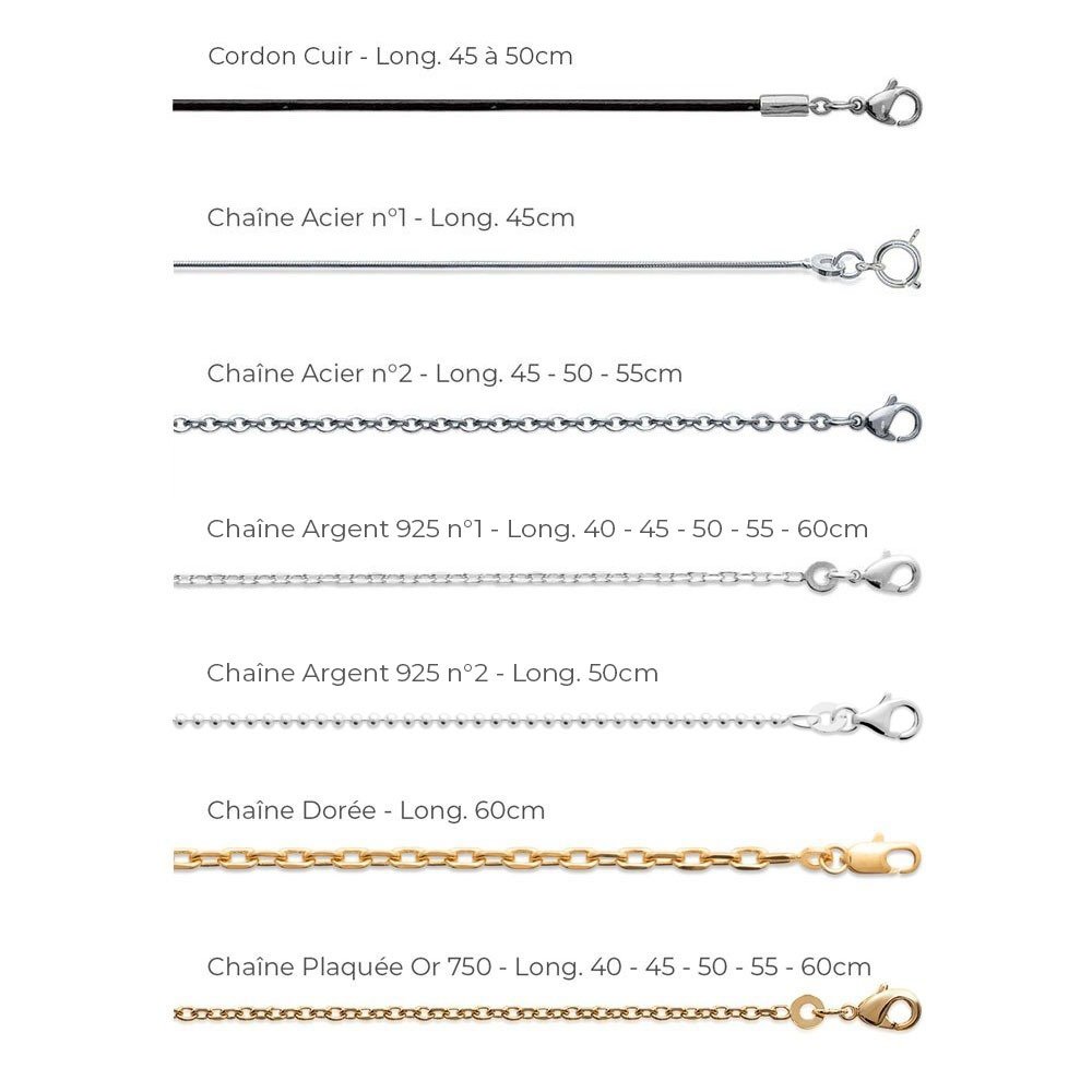 Pendentif Chrysoprase citron – Pierre plate – Image 4