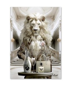 Impression Alu Lionne Luxury Binet 20x28cm