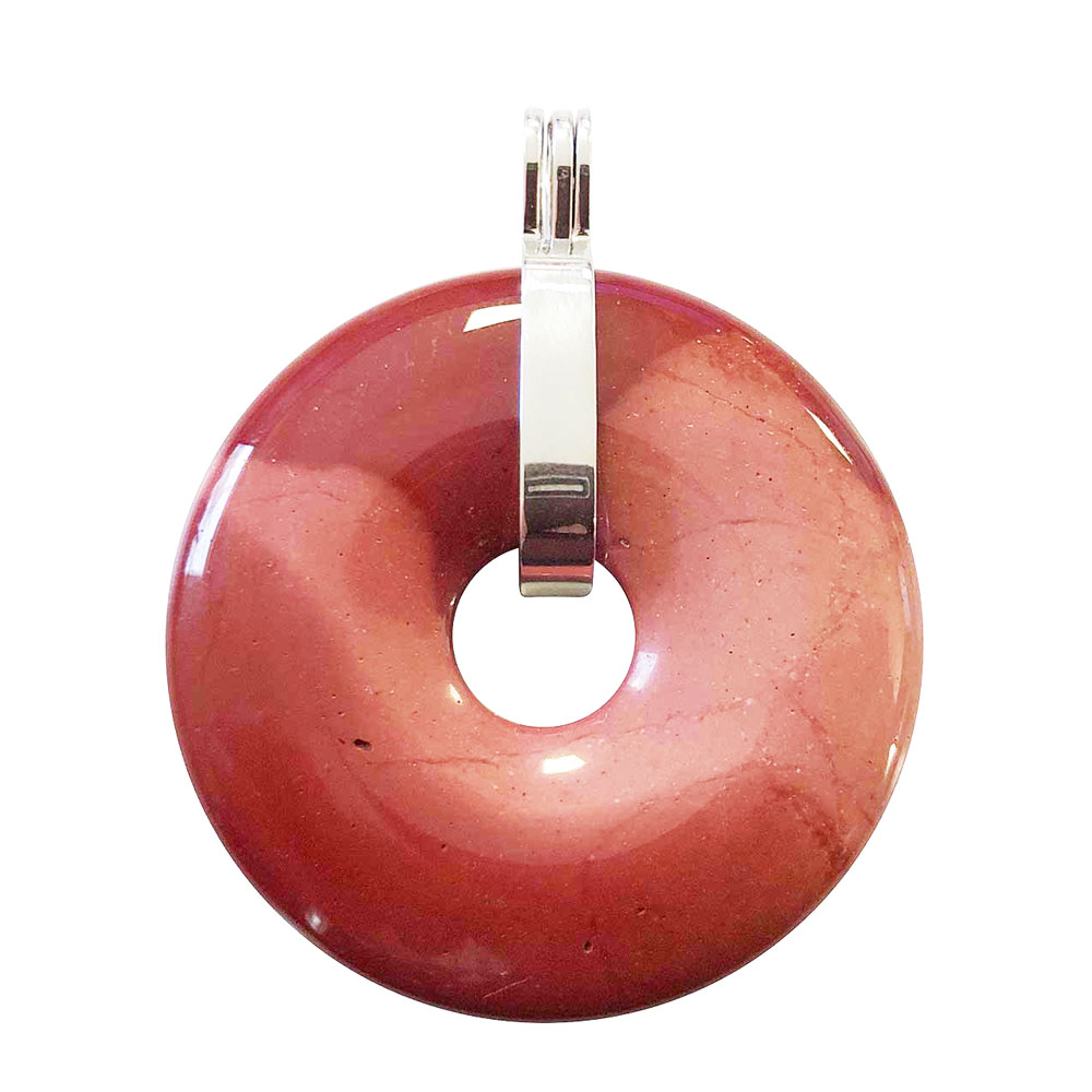 Pendentif Mookaïte – PI Chinois ou Donut 40mm – Image 3
