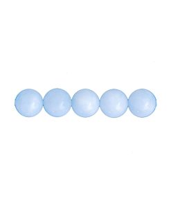 Sachet de 5 perles Aigue marine – 8mm