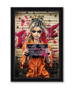 Cadre Alexandre Granger Doll Idol 93x133cm