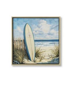 Toile Planche de Surf 42.5×42.5cm