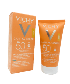 Vichy Capital Soleil Emulsion Toucher Sec Teintée SPF50 50 ml